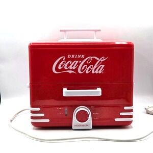 Nostalgia Coca-Cola Hot Dog Steamer & Hotdog Bun Warmer Retro